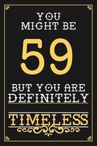 59th Birthday Journal