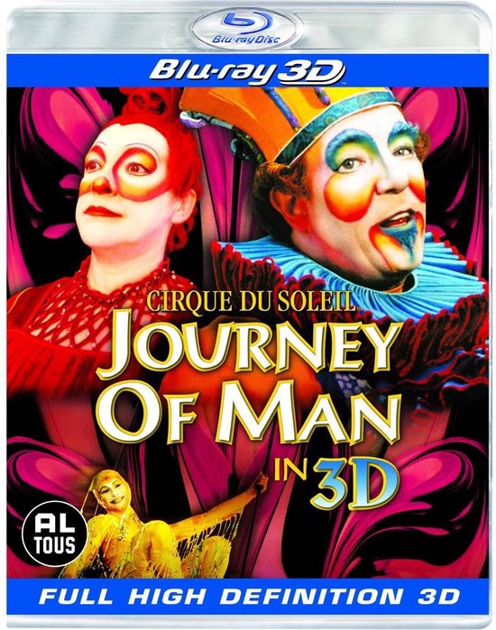 Cover van de film 'Cirque Du Soleil - Journey Of Man 3D'