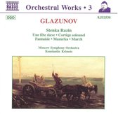 Moscow Symphony Orchestra, Konstatin Krimets - Glazunov: Orchestral Works 3 (CD)