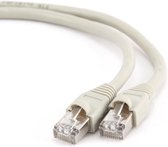 Cablexpert Netwerkkabel/Internetkabel 1 meter CAT6 UTP RJ45 - Grijs