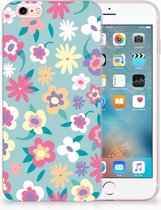 Geschikt voor iPhone 6 | 6S Back cover Design Flower Power