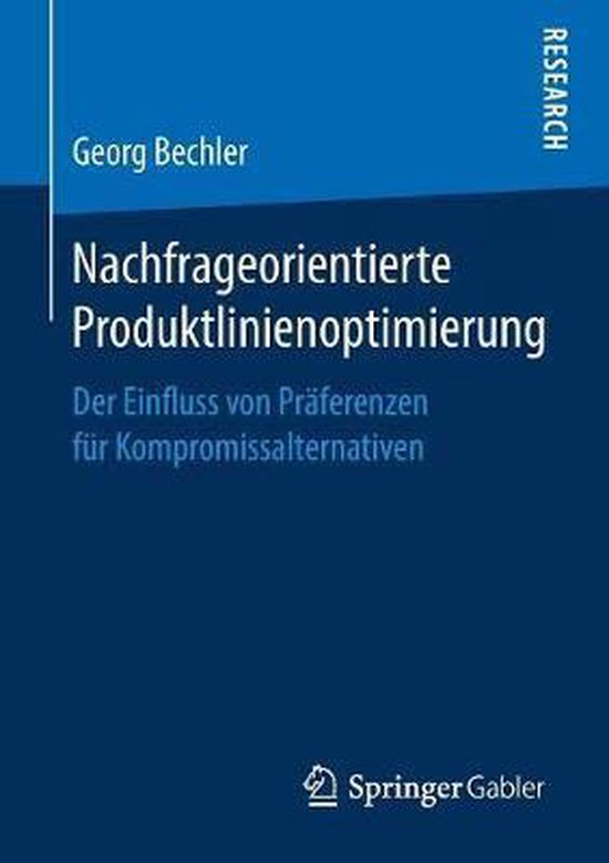 Nachfrageorientierte Produktlinienoptimierung - cover