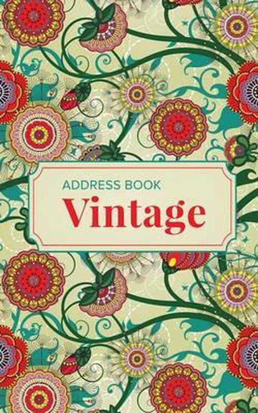 Address Book Vintage - cover