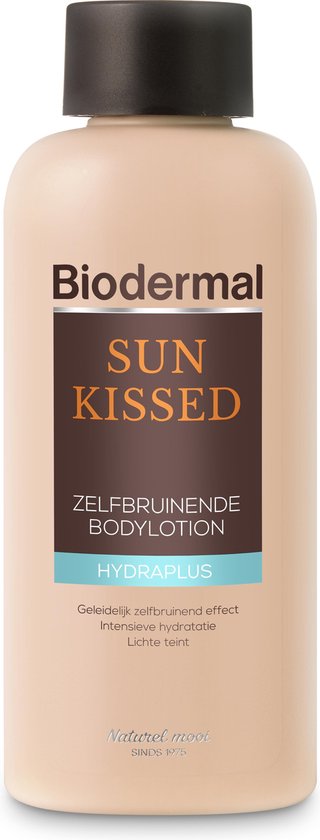 Biodermal Self Tan Sun Kissed body lotion - Zelfbruinende lotion voor lichaam en gezicht - 200ml NL - Biodermal