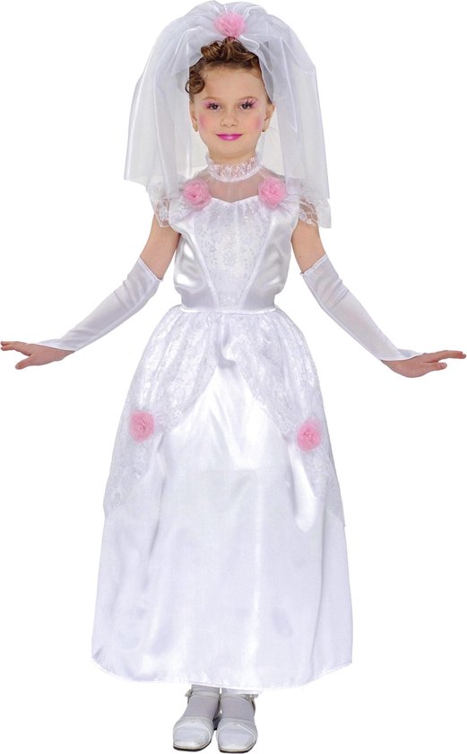 Bruidsjurk voor meisjes - Verkleedkleding - 116/122 | bol.com