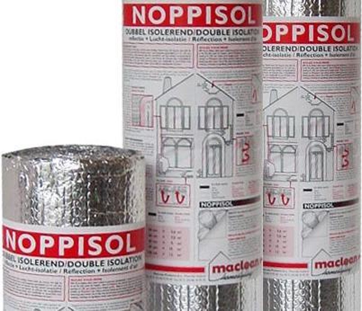 noppisol enkelzijdig 0,6x6m (=3,6m²)