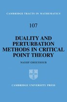 Cambridge Tracts in MathematicsSeries Number 107- Duality and Perturbation Methods in Critical Point Theory