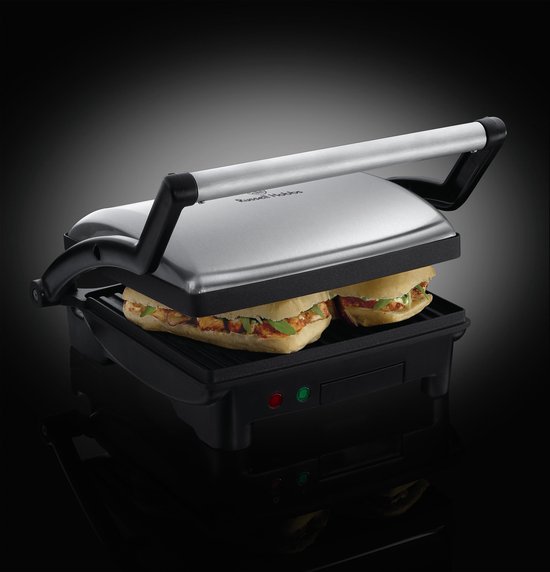 Accessoires & extra functies - Russell Hobbs 20913.036.001 - Russell Hobbs 17888-56 Cook at Home 3 in 1 Paninimaker- Contactgrill / Tafelgrill