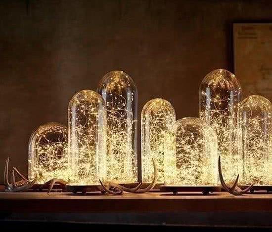 Decoratie Lichtdraad - Kerst verlichting 5 meter 50 LEDs - Warm wit | bol.com