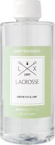 Lacrosse Geurolie - Navulling - Geur lamp - 500 ml - Green tea & Lime -  Citrus-Zomer fris