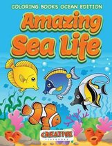 Amazing Sea Life Coloring Books Ocean Edition