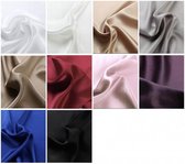 Zijden hoeslaken, 100% zijde, 405thread count (19momme), Koffie melk 180x200cm