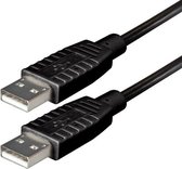 High Speed USB kabel A-A zwart 5,00 m