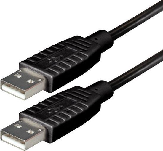 zomer Peer Simuleren High Speed USB kabel A-A zwart 5,00 m | bol.com
