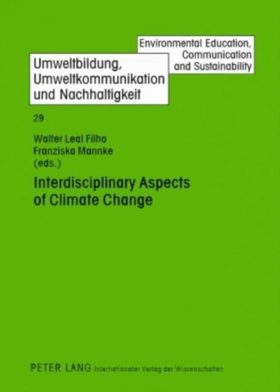 Interdisciplinary Aspects of Climate Change | 9783631581537 | Boeken | bol