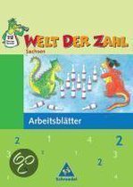 Welt der Zahl 2. Arbeitsheft. Sachsen. Neubearbeitung