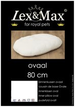 Lex & Max - Binnenkussen - Ovaal - 80cm