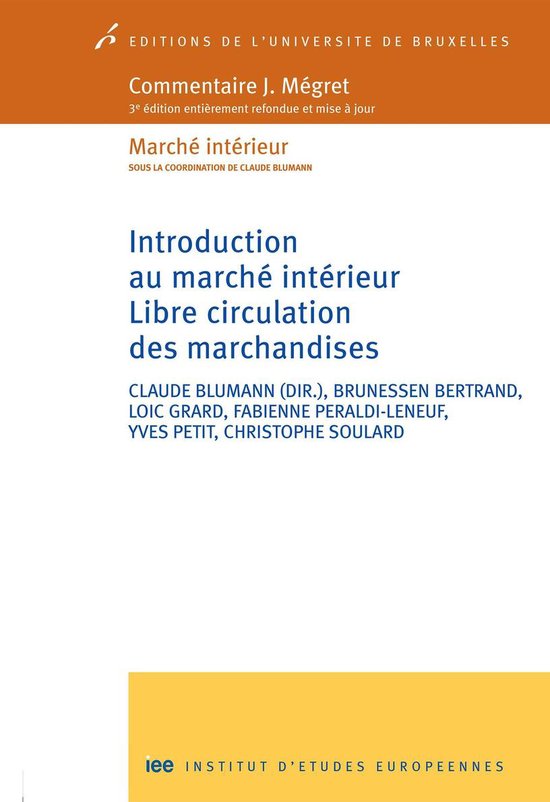 Marché intérieur 4 - Introduction au marché intérieur - cover