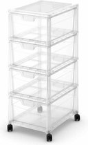 Kis Spider Tower Ladekast - 4 lades - Met wielen