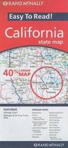 Rand McNally Easy to Read! California State Map