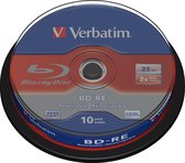 Verbatim 43694 Blu-ray BD-RE disc 25 GB 10 stuk(s) Spindel