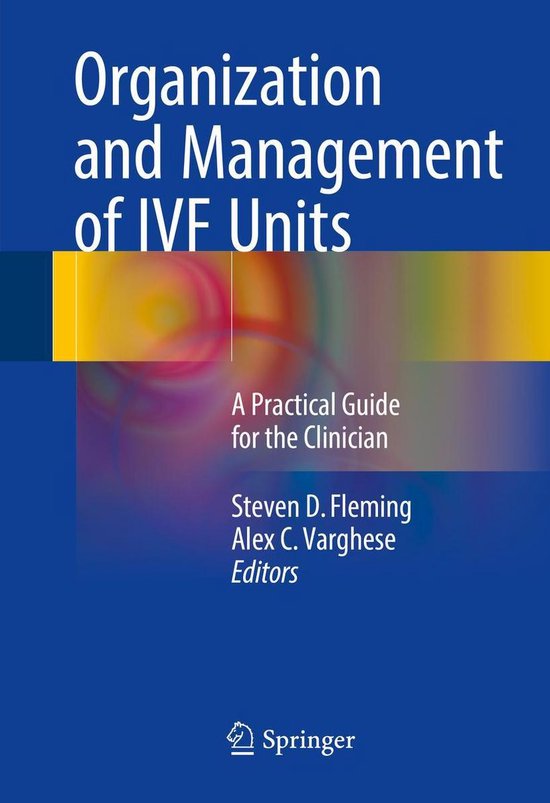 Organization and Management of IVF Units - cover