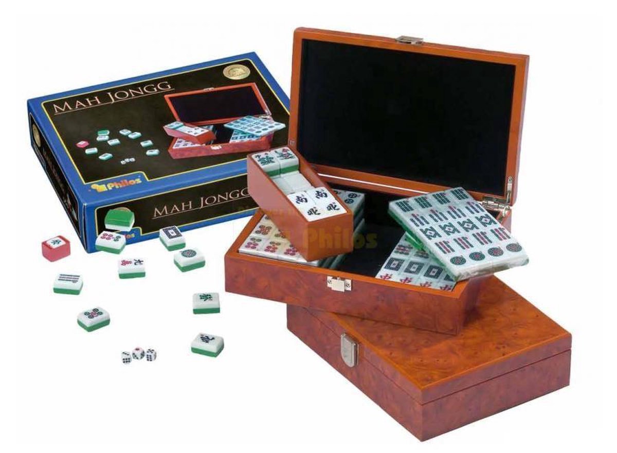 Mahjong spel Deluxe | Games | bol.com