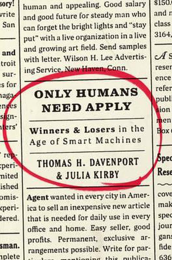 Only Humans Need Apply - cover
