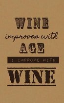 Wine Improves with Age I Improve with Wine