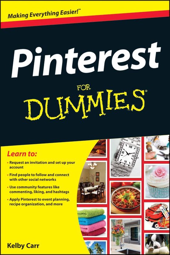 Pinterest For Dummies - cover