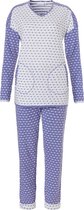 Blauw stippen pyjama Pastunette