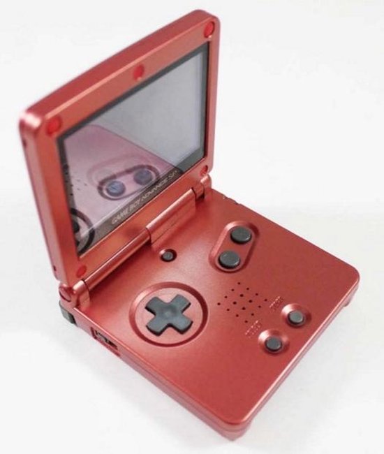 Nintendo Game Boy Advance SP draagbare game console Rood 7,37 cm (2.9'') |  bol.com