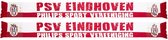 Sjaal psv wit/rood Eindhoven