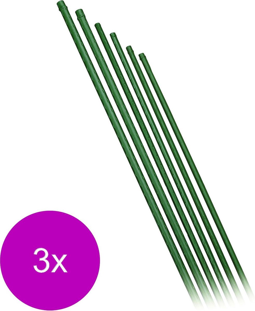 Nature Kunststof Plantenstok Groen - Klim-En Geleide Artikel - 3 x 0.8x0.8x60.5 cm