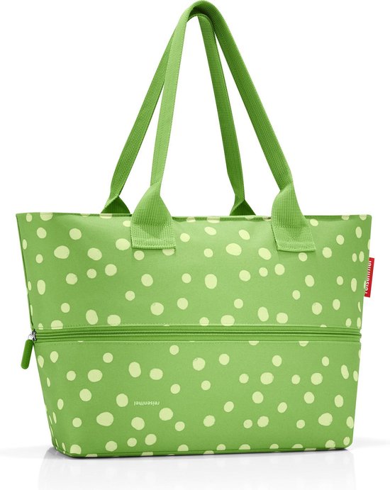 Reisenthel Shopper E1 Shopper Schoudertas - 12L - Spots Green Kiwigroen