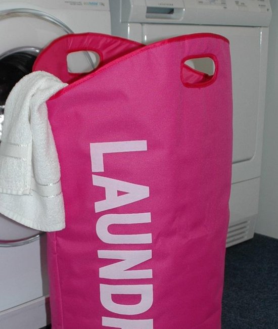 Wasmand - 70 liter - roze