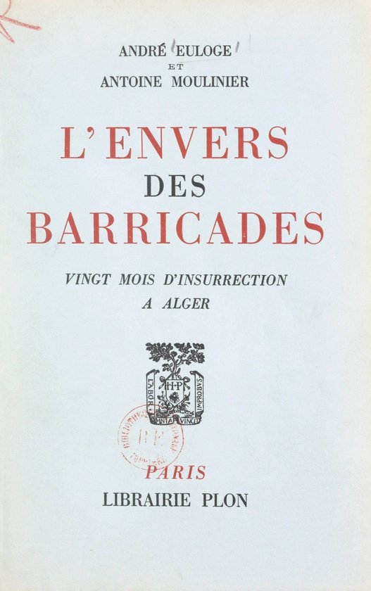L'envers des barricades - cover