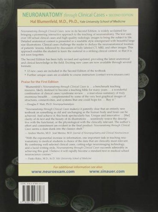 Neuroanatomy Through Clinical Cases 9780878936137 Hal Blumenfeld