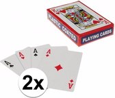 Speelkaarten - set van 2 - Casino - Poker - Solitair
