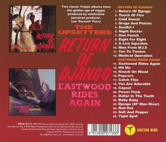 Return Of Django / Eastwood Rides Again, Lee & The Upsetter Perry