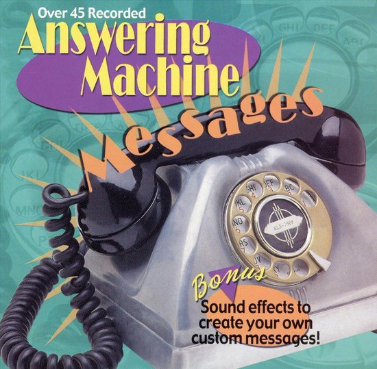 Answering Machine Messages, various artists CD (album) Muziek