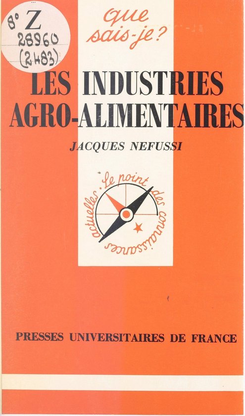 Les industries agro-alimentaires - cover