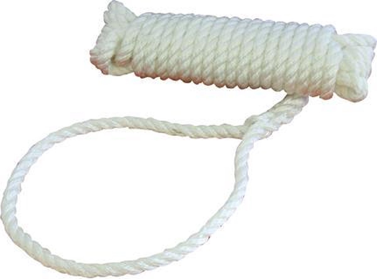 Talamex Superlene Landvast Ø 10 mm 10 meter lang - Wit