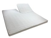 160x210 Splittopper XXL Latex met 3D bamboe hoes