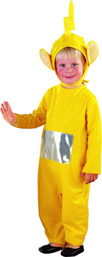 bol.com | Teletubbies™ Laa Laa kostuum voor kinderen - Verkleedkleding -  Maat 86/98
