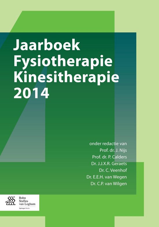 Jaarboek Fysiotherapie Kinesitherapie 2014 - cover