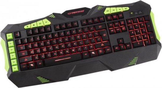 Gaming Toetsenbord Qwerty Mechanisch – Game Keyboard met 7 Kleuren LED  Verlichting... | bol.com