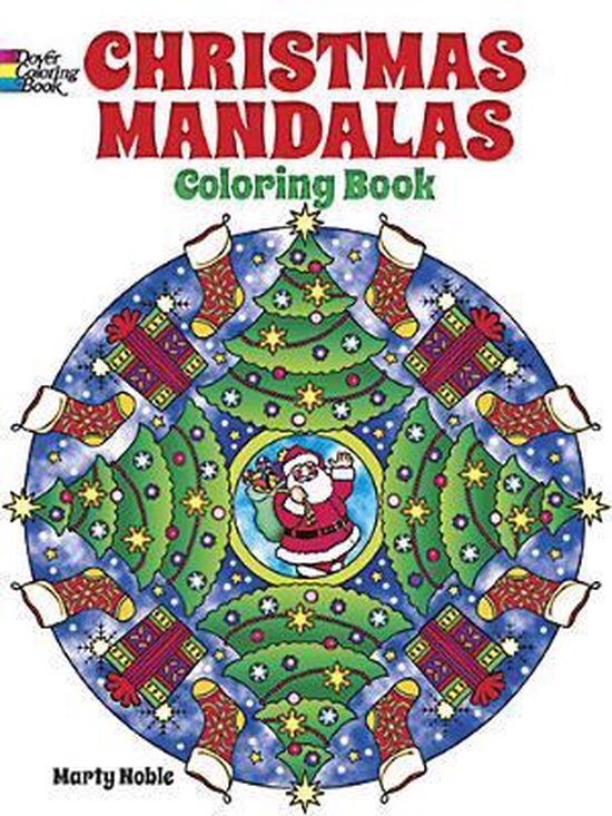 Christmas Mandalas Coloring Book