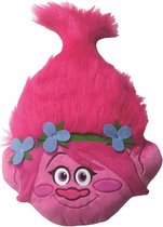 Trolls Poppy Head - Kussen - 54 x 33 cm - Roze