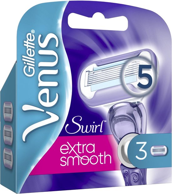 Gillette Venus Swirl Extra Glad Scheermesjes Vrouwen - 3 stuks - Gillette Venus